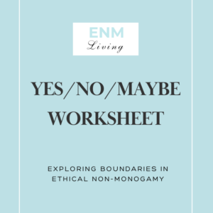Yes/No/Maybe Worksheet