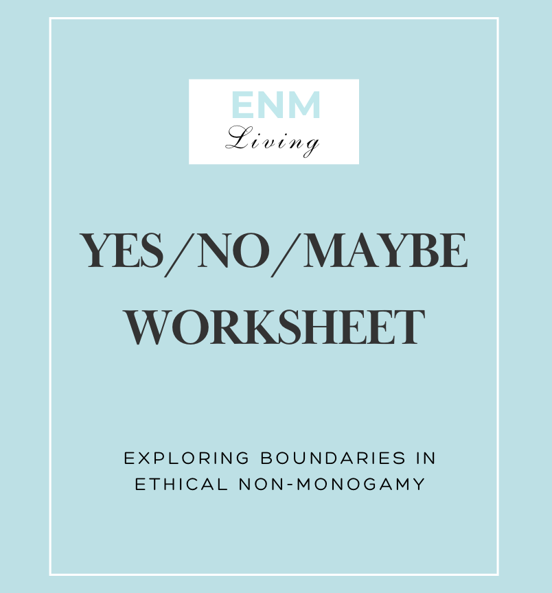 Yes/No/Maybe Worksheet