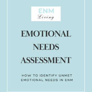Emotional Needs Assessment Worksheet
